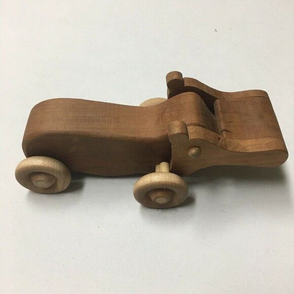 Vintage Animated Hardwood Push Toy Hippo Toy - Picture 6 of 12